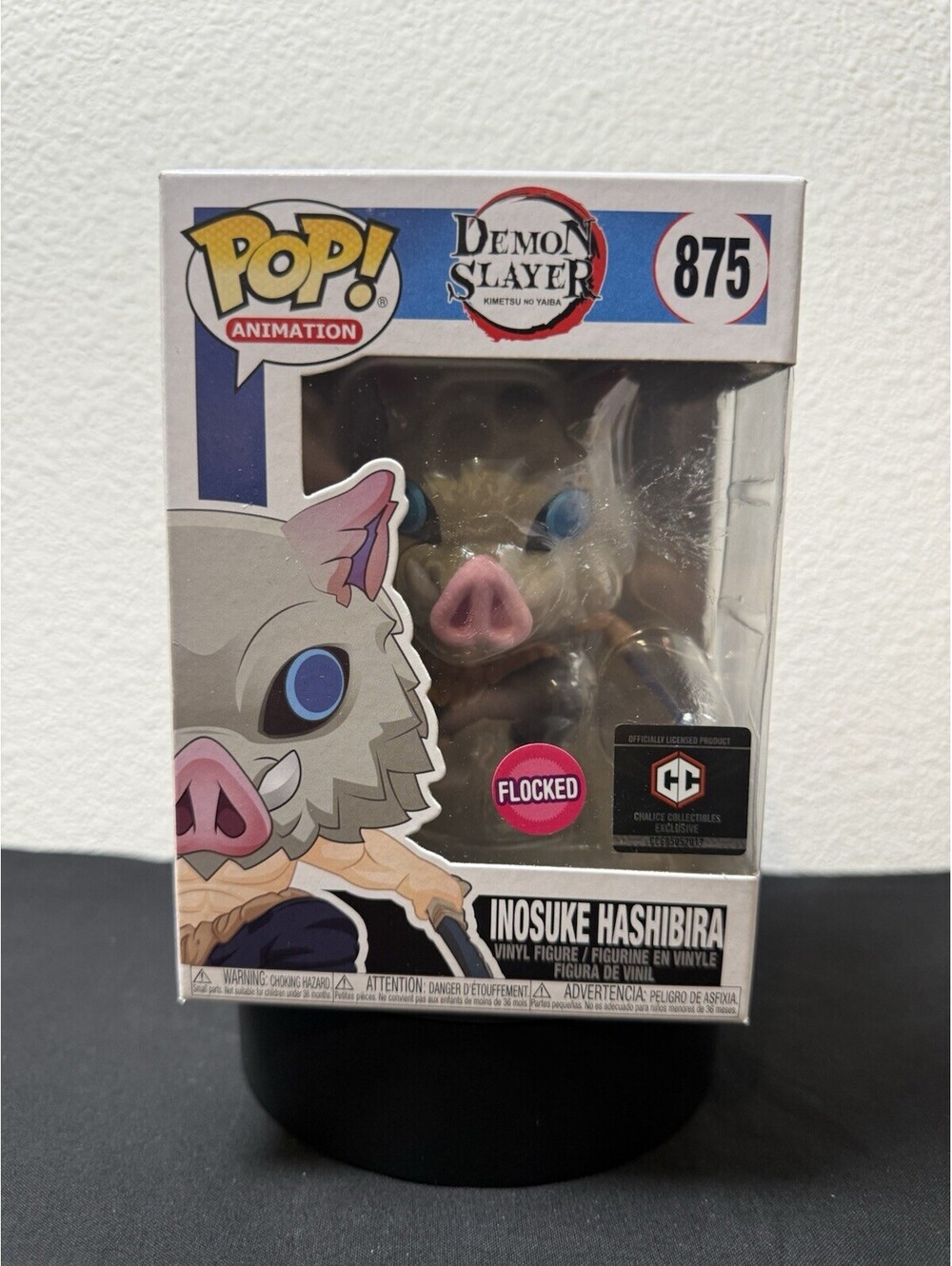 Funko Pop! Animation Demon Slayer Inosuke Hashibira (Flocked) #875 Chalice